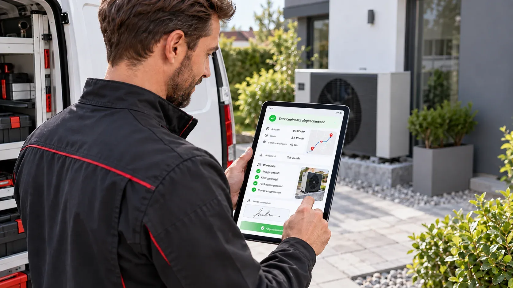 Service Dokumentation mit Moving Intelligence