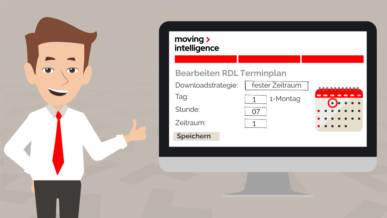 einfacher Tacho RDL mit Moving Intelligence